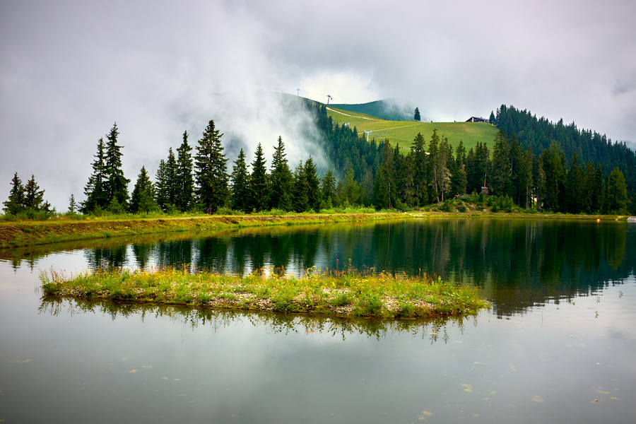 Zasněžovací jezero
