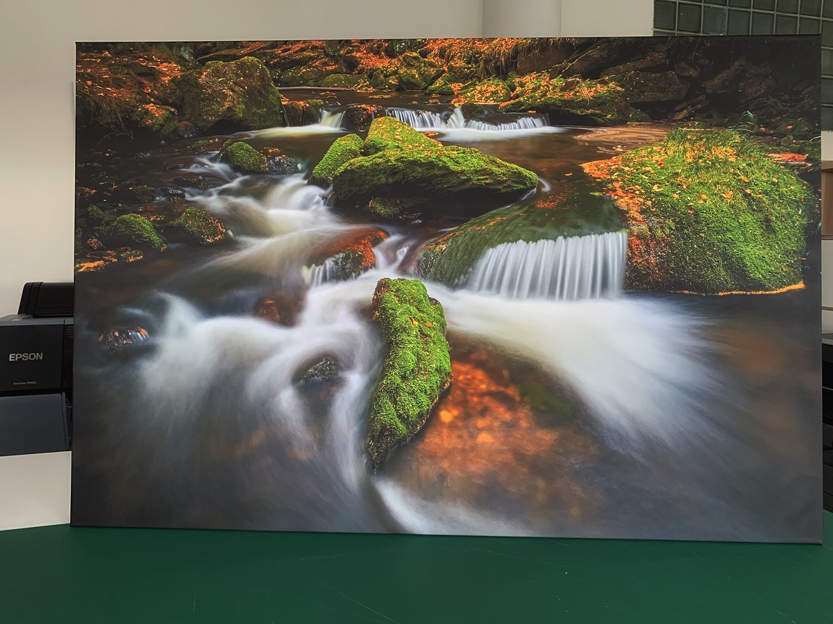 Šumava 100 x 150 cm na plátně Hahnemühle Art Canvas Smooth