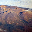 Letecký pohled na NP Tongariro