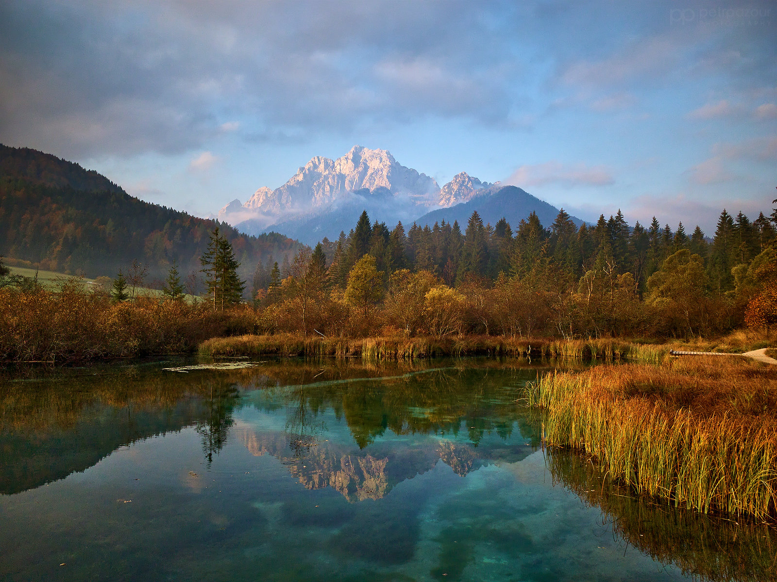 Rezervace Zelenci pohledem iPhone XS a Halide Camera