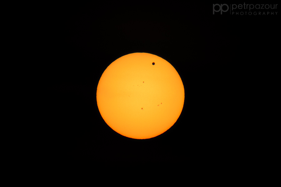 Venuše přechází přes Slunce - 6.6.2012