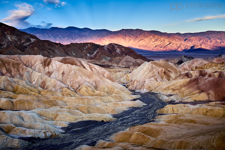 Zabriskie Point za svítání