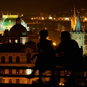 Noční Praha