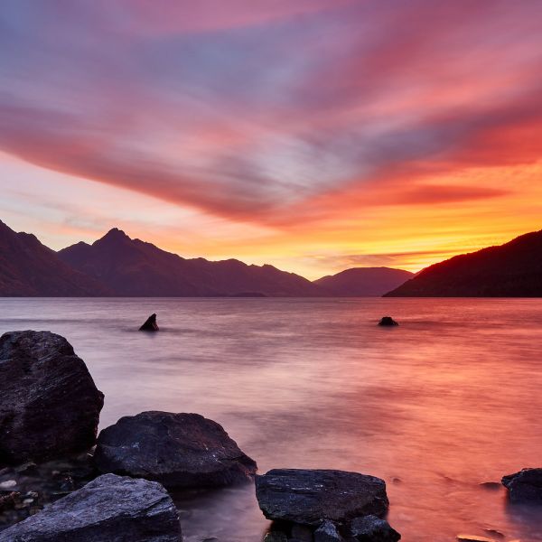 Večerní Wakatipu