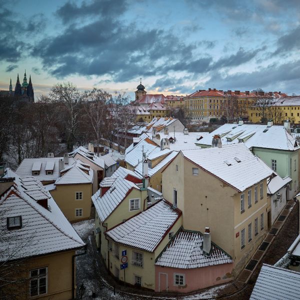 Pražské střechy