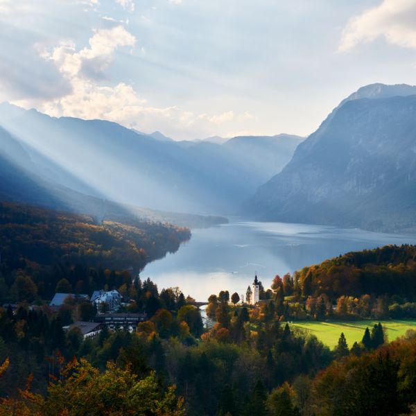 Jezero Bohinj Jezero Bohinj